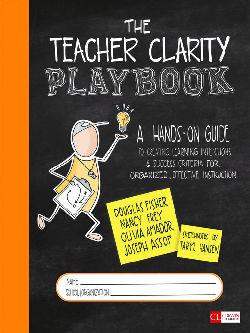 Title details for The Teacher Clarity Playbook, Grades K-12 by Douglas Fisher - Wait list